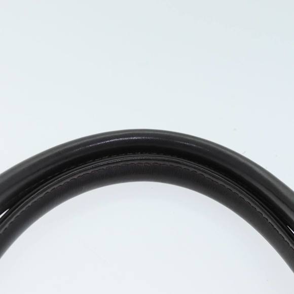 Burberrys Nova Check Blue Label Hand Bag Nylon Brown Beige Auth yb564 - Picture 8 of 16